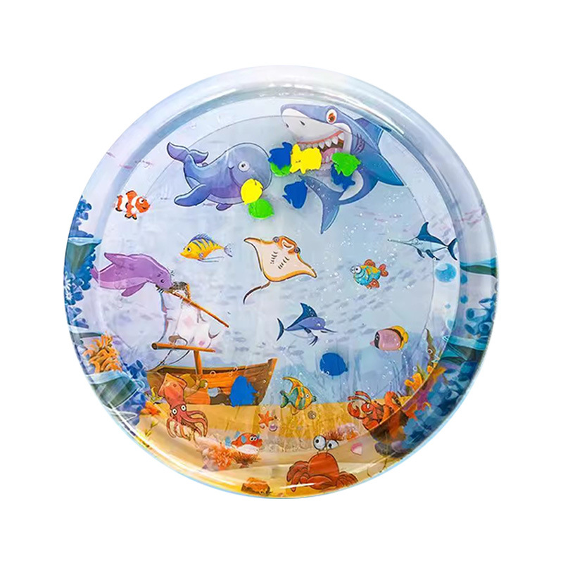 Cross-border inflatable pat water cushion summer cat dog water mattress can be filled with water pet ice cushion summer toy cat nest
