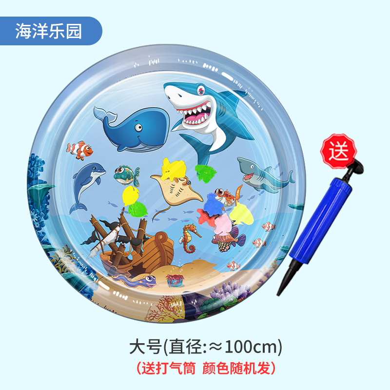 Cross-border inflatable pat water cushion summer cat dog water mattress can be filled with water pet ice cushion summer toy cat nest