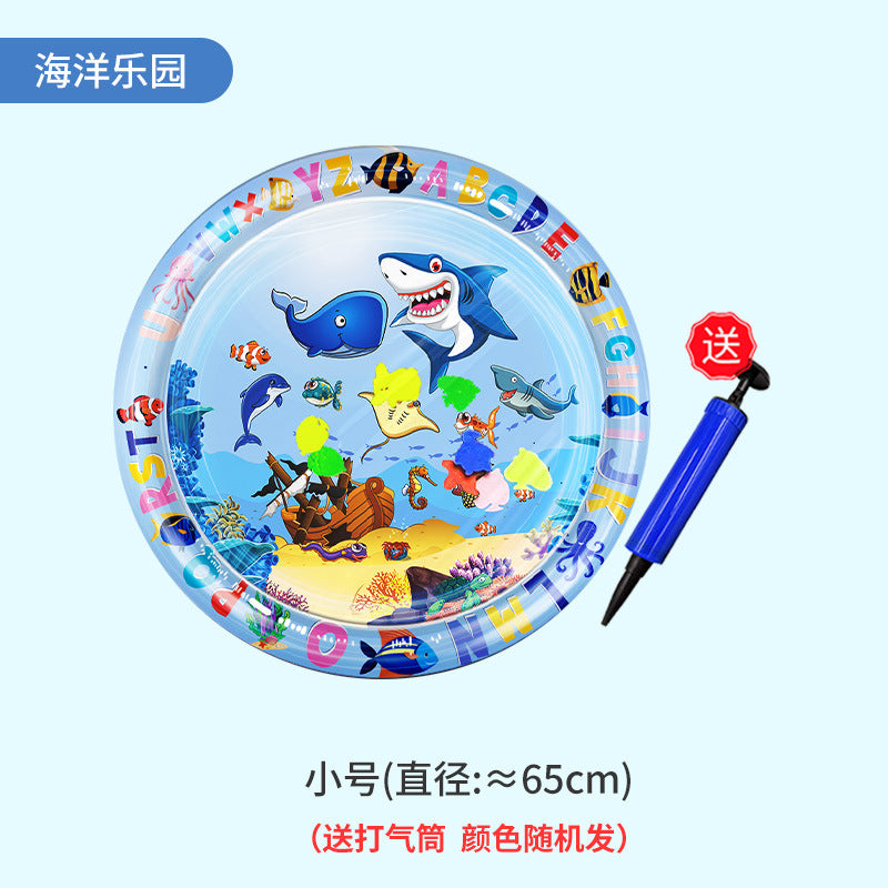 Cross-border inflatable pat water cushion summer cat dog water mattress can be filled with water pet ice cushion summer toy cat nest