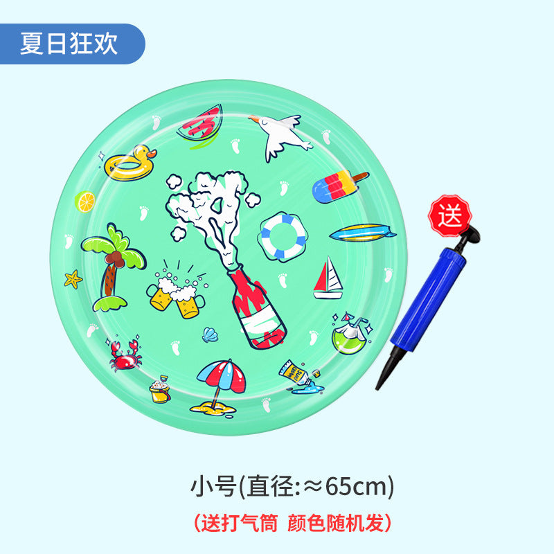 Cross-border inflatable pat water cushion summer cat dog water mattress can be filled with water pet ice cushion summer toy cat nest
