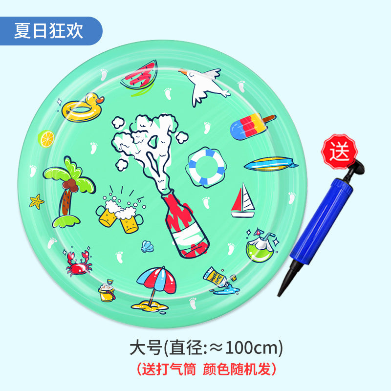 Cross-border inflatable pat water cushion summer cat dog water mattress can be filled with water pet ice cushion summer toy cat nest
